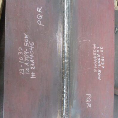 Welding PQR Test Plate